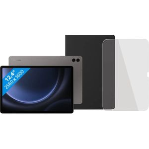 Samsung Galaxy Tab S9 FE Plus 128 GB Wifi Grijs + Beschermpakket