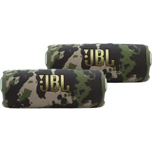 JBL Flip 7 - Speakers - Duo Pack - Stof- en Waterbestendig - 14 uur Accuduur