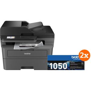 Brother DCP-L2660DW + 2 extra zwarte toners