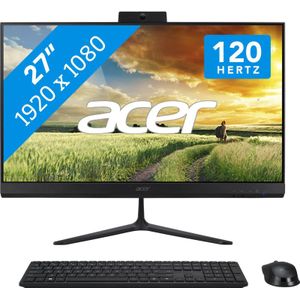 Acer Aspire C27-2BI7416 - All-in-One PC - 27 inch - 1 Terabyte SSD - Intel Core i7 - 16GB DDR4