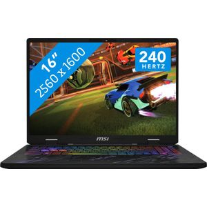 MSI Pulse A16 AI+ C3XWFKG-012NL - Gaming Laptop - 16 inch - 32GB DDR5 - NVIDIA RTX 5060 - 1TB SSD