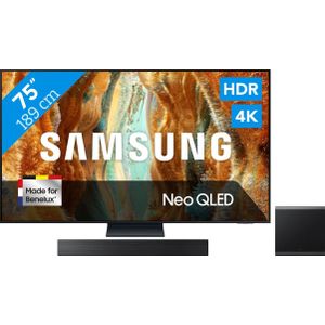 Samsung 75" Neo QLED QN73F 4K (2025) + Samsung HW-QS700F (2025)