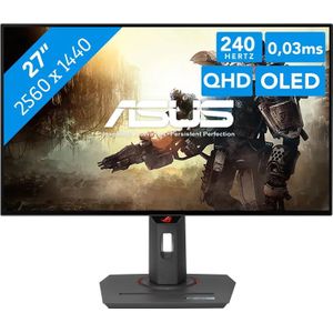 ASUS ROG Strix OLED XG27AQDMG - QHD Glanzend OLED Gaming Monitor - WOLED - 240 Hz - 27 inch