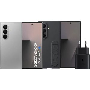 Samsung Galaxy Z Fold 7 512GB Zilver 5G + Accessoirepakket