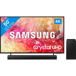 Samsung Crystal UHD 50DU7100 (2024)  + Soundbar