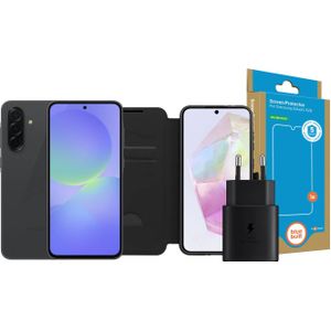 Samsung Galaxy A36 128GB Zwart 5G + Compleet Accessoirepakket