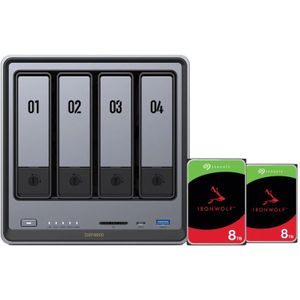 UGREEN NASync DXP4800 + Seagate Ironwolf 8TB Duo Pack