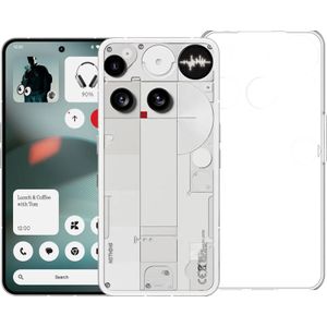 Nothing Phone (3) 512GB Wit 5G + Just in Case Back Cover Transparant