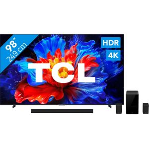 TCL 98" QLED P81K 4K (2025) +TCL Q85H PRO