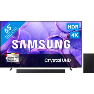 Samsung 65" Crystal UHD U8070F 4K (2025) + Samsung HW-B450F (2025)