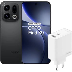 OPPO Find X9 512GB Zwart 5G + OPPO SuperVOOC Oplader 80W