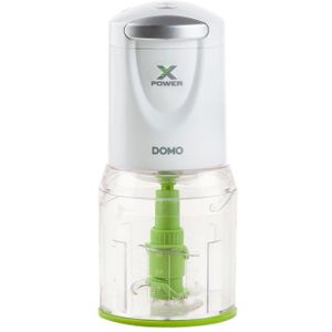 DOMO DO9192MC Hakmolen Xpower - 4 snijmessen - Geschikt als ijs crusher - 400W - Wit