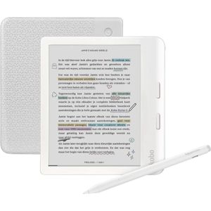 Kobo Libra Colour - E-reader - Wit - Waterbestendig - ComfortLight Pro
