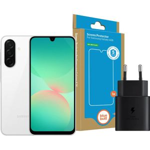 Samsung Galaxy A26 128GB Wit 5G + Basis Accessoirepakket