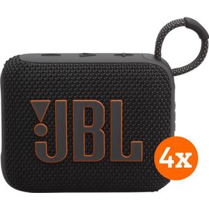 JBL Go 4 Zwart 4-pack