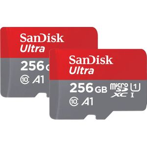 SanDisk MicroSDXC Ultra 256GB 120MB/s Duo Pack