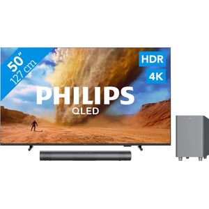Philips 50" PUS7800 QLED 4K (2025) + Philips TAB6100