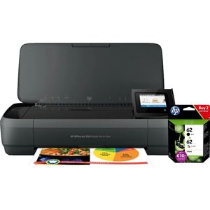 HP OfficeJet 250 Mobile Printer + 1 set extra cartridges