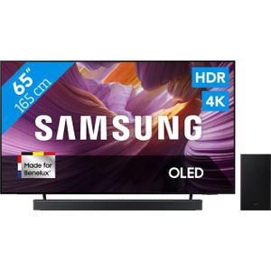 Samsung 65" OLED 4K S85F (2025) + Samsung HW-B750F Zwart