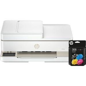 HP ENVY 6520e + 1 set extra cartridges