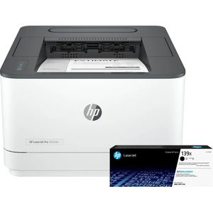 HP - LaserJet Pro 3002dw - Laserprinter - Zwart - Inclusief 1 extra zwarte XL toner
