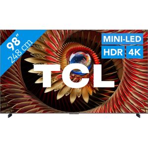 TCL - 98C81K - QD Mini-led TV - 98 inch - 4K