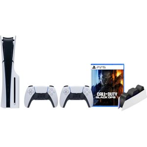 PlayStation 5 Slim Disc Edition + Black Ops 7 + Extra Controller Wit + Oplaadstation