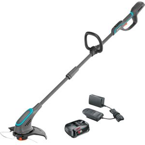Gardena PowerTrim 30/18V P4A Solo + Bosch Starterset 18V 2,5 Ah Accu
