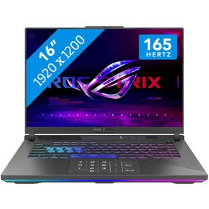 ASUS ROG Strix G16 G614PM-RV066W - Gaming Laptop - 16 inch - NVIDIA RTX 5060 - AMD Ryzen 9 - 32GB DDR5