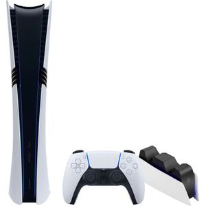 PlayStation 5 Pro Digital Edition - Gameconsole - 2 Terabyte - Inclusief Oplaadstation