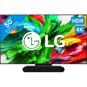 LG - QNED86 EVO - 4K TV - 50 inch + Sonos Ray - Zwart