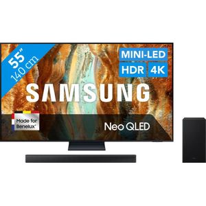 Samsung 55" Neo QLED QN73F 4K (2025) + Samsung HW-B750F (2025)