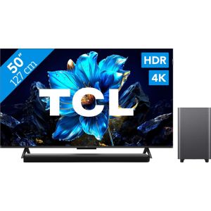 TCL 50" QLED P71K 4K (2025) + TCL S55H 2.1 Soundbar