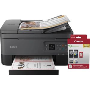 Canon PIXMA TS7450I + 1 set extra inkt + fotopapier