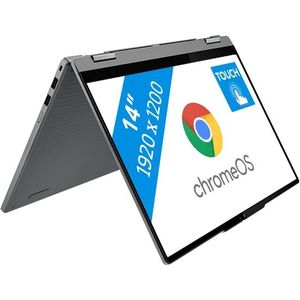 Lenovo - Chromebook Plus 2-in-1 - 14 inch - 128 GB - Intel Core 3 - 8 GB RAM