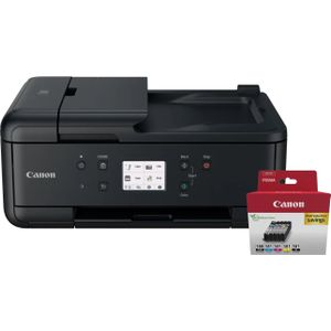 Canon - PIXMA TR7650 - All-in-One Inkjetprinter - Met 1 Set Extra Cartridges