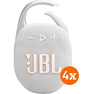 JBL Clip 5 Wit 4-pack