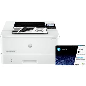 HP LaserJet Pro 4002dw + 1 extra zwarte XL toner