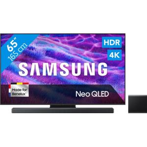 Samsung 65" Neo QLED QN82F 4K (2025) + Samsung HW-QS700F Zwart