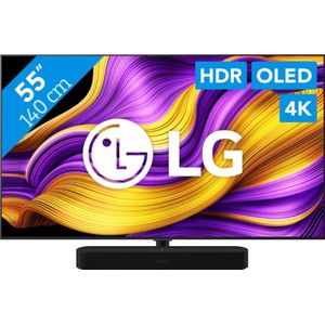 LG 55" OLED EVO G56 4K (2025) + Sonos Beam Gen2 Zwart