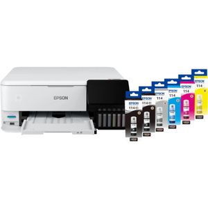 Epson EcoTank ET-8500 - All-in-One Fotoprinter - Inclusief 1 Set Extra Inktflesjes