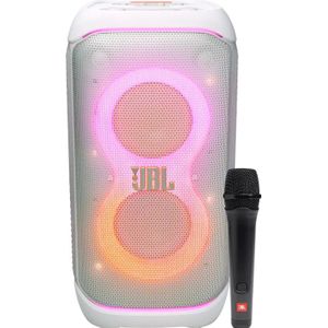 JBL Partybox 320 Wit + Bedrade Microfoon
