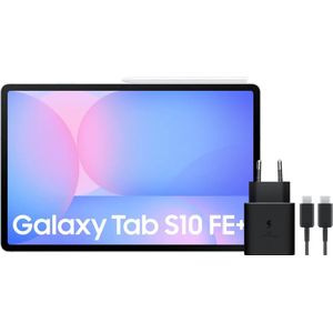 Samsung Galaxy Tab S10 FE Plus 13,1 inch 256GB Wifi Lichtblauw + Oplaadpakket