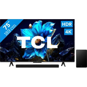 TCL 75" QLED P71K 4K (2025) + TCL Q75H