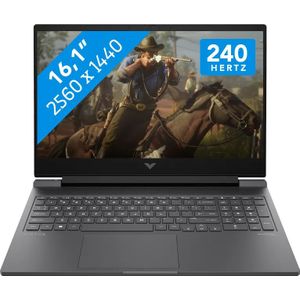 HP - VICTUS 16-r1380nd - Gaming Laptop - 16,1 inch - NVIDIA GeForce RTX 4070 - 32GB DDR5 - 1TB SSD