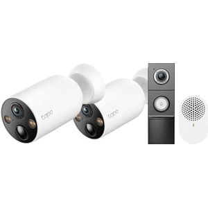 TP-Link Tapo C460 Duo Pack + D235 Smart Battery & Wired Doorbell