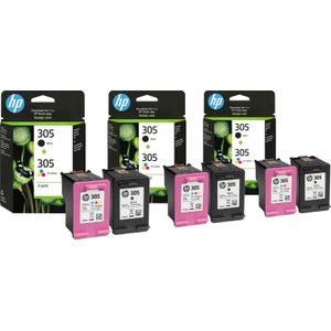 HP 305 Cartridges Combo Pack (3 stuks)