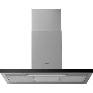 Inventum AKB9015RVS - Wandschouw afzuigkap - 90 cm - 700 m3/h - 4 standen - Timer - BLDC motor - Energieklasse A++ - RVS