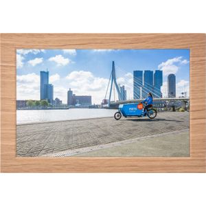 BlueBuilt Frameo Digitale Fotolijst Light Wood