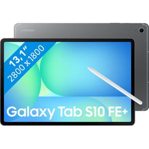 Samsung Galaxy Tab S10 FE Plus 13,1 inch 256GB Wifi + 5G Grijs